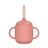Suavinex Learning Cup 3-in-1 Silicone, +6 Months, Pink