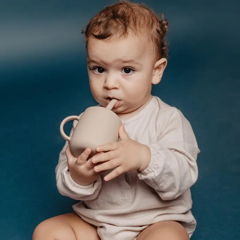 Suavinex Learning Cup 3-in-1 Silicone, +6 Months, Pink