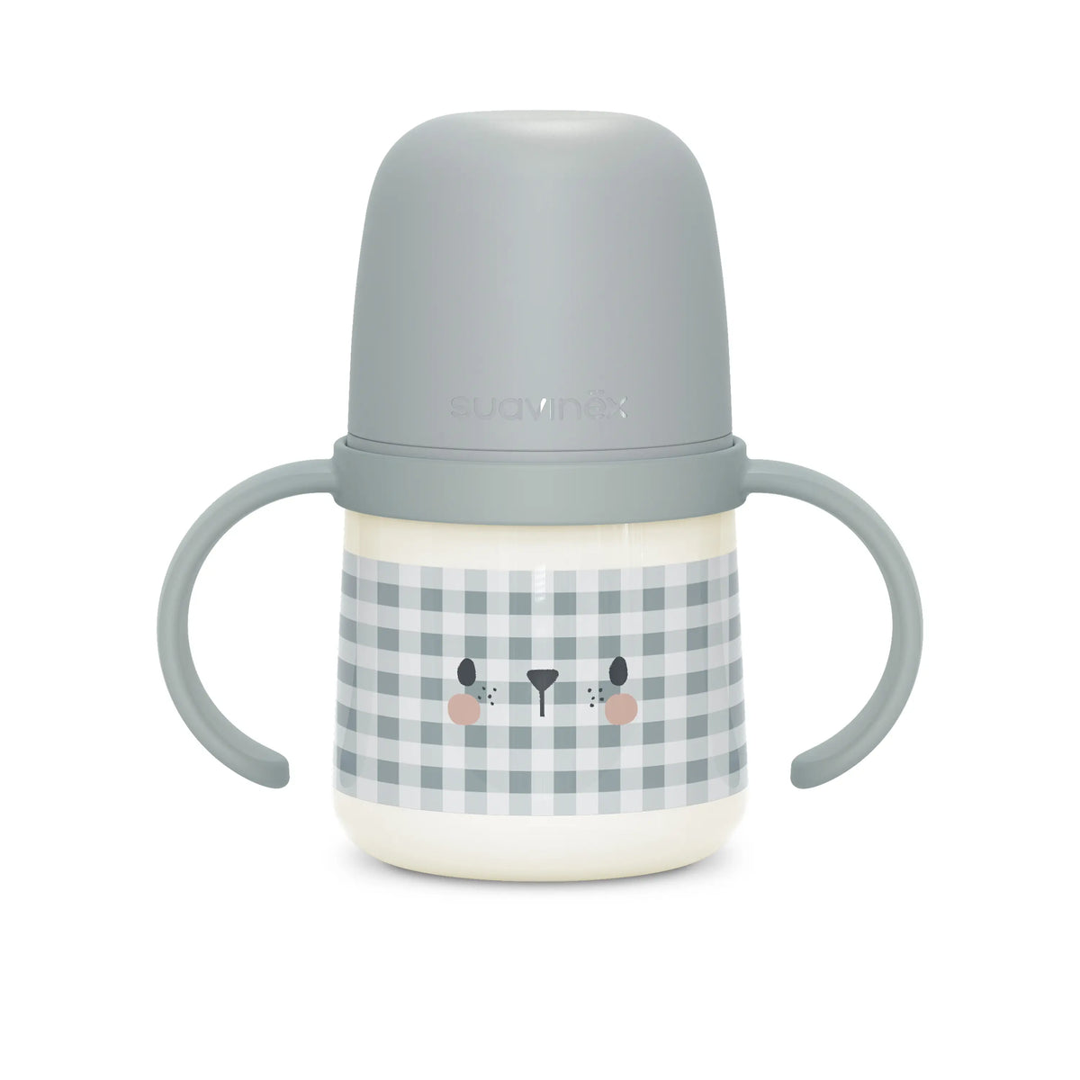 Suavinex Baby Learning Cup, Anti-Colic, +6 Months, Blue, 1 units