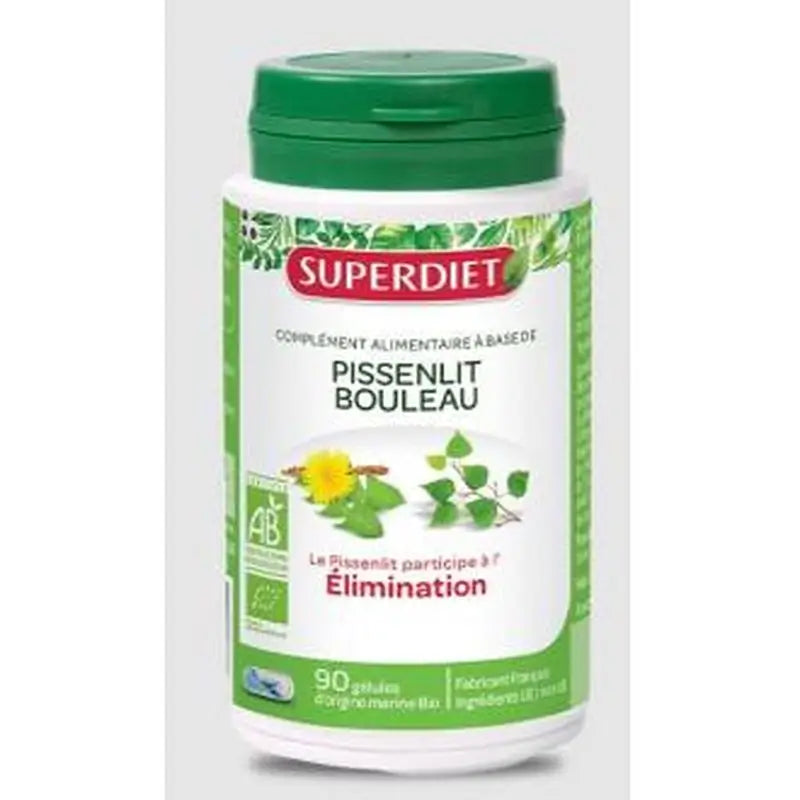 Superdiet Dandelion + Birch 90 Bio Capsules
