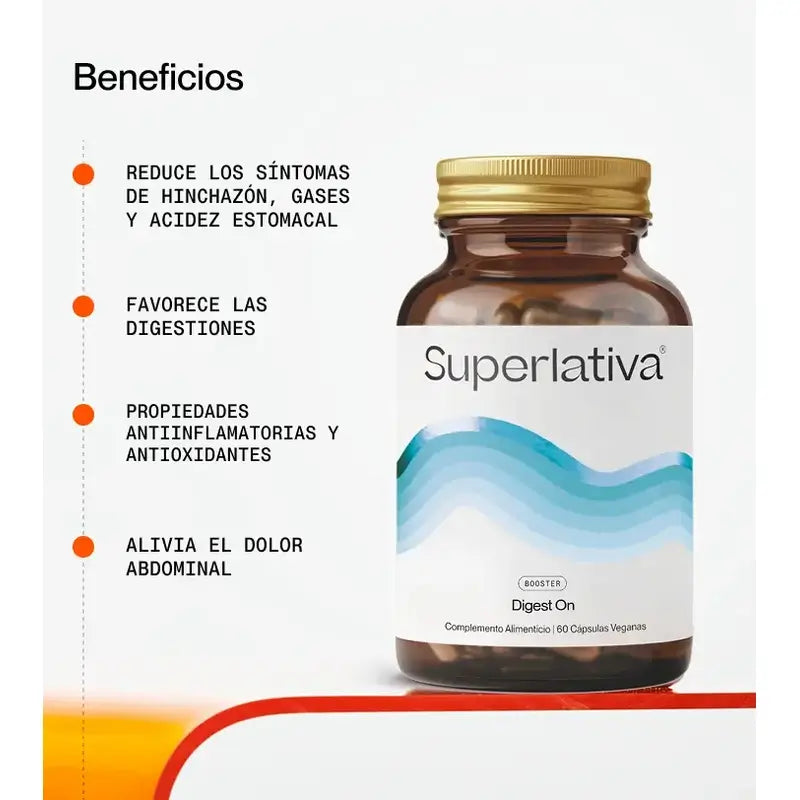 Superlativa Digest On , 60 capsules
