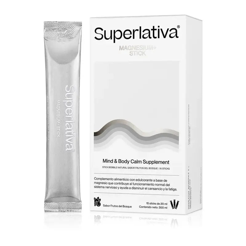 Superlativa Magnesium+, Pack of 15 sticks