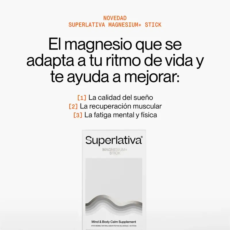 Superlativa Magnesium+, Pack of 15 sticks