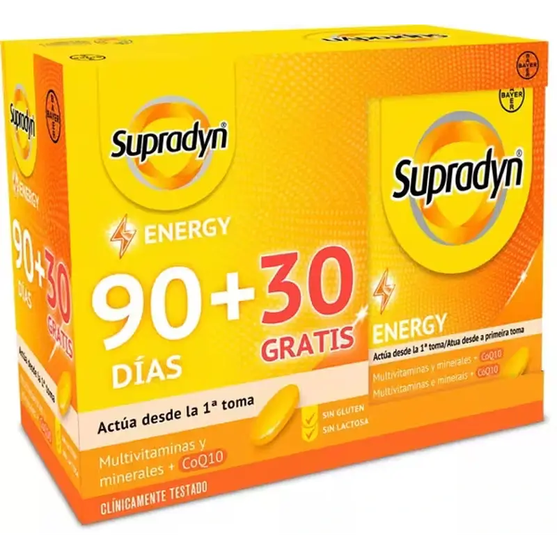 Supradyn Energy, 90+30 tablets