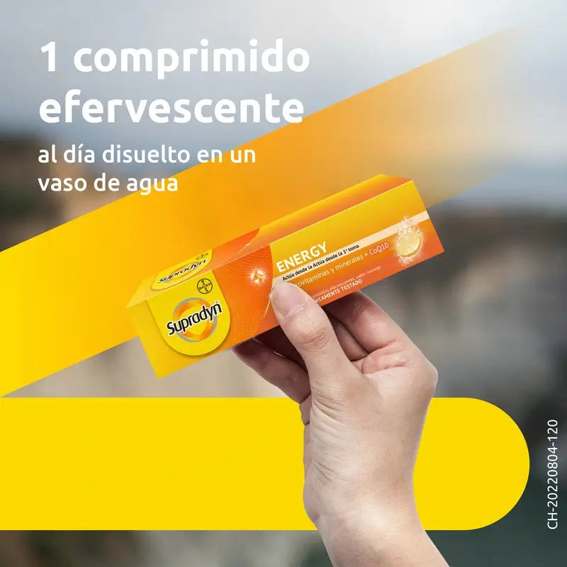 Supradyn Energy Vitamins and Energy, 15 Effervescent Tablets