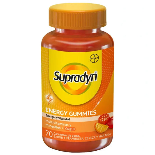 Supradyn Energy Vitamins and Energy Multivitamins, 70 Gummies