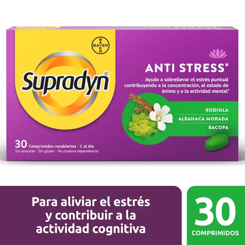 Supradyn Anti Stress Concentration and Memory, 30 Tablets