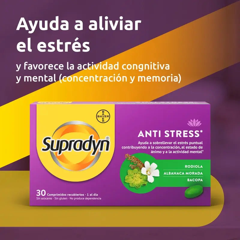 Supradyn Anti Stress Concentration and Memory, 30 Tablets