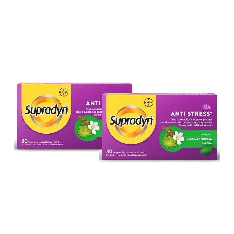 Supradyn Anti-Stress: Concentration and Memory, Pack of 2 x 30 tablets