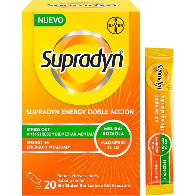 Supradyn Energy Double Action, 20 Sachets