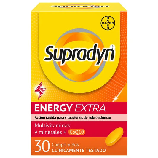 Supradyn Energy Extra Sport Vitamins and Energy, 30 Tablets