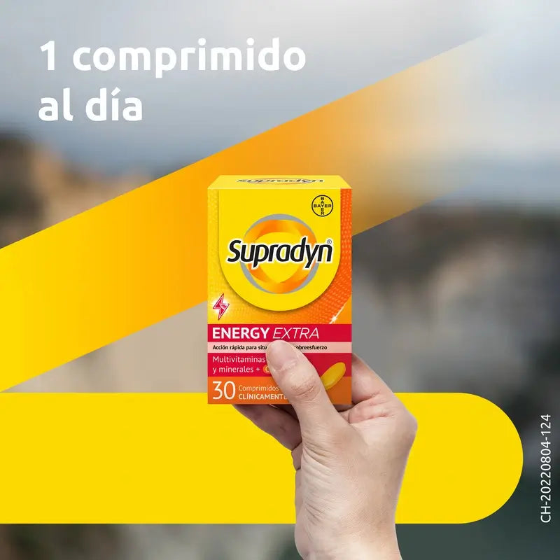 Supradyn Energy Extra Sport Vitamins and Energy, 30 Tablets