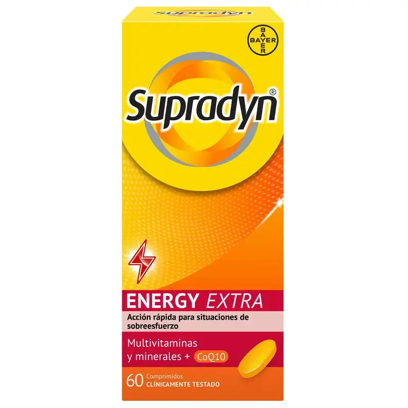 Supradyn Energy Extra Sport Vitamins and Energy, 60 Tablets