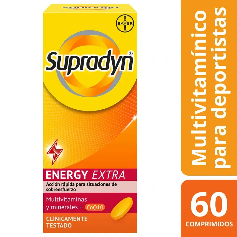 Supradyn Energy Extra Sport Vitamins and Energy, 60 Tablets