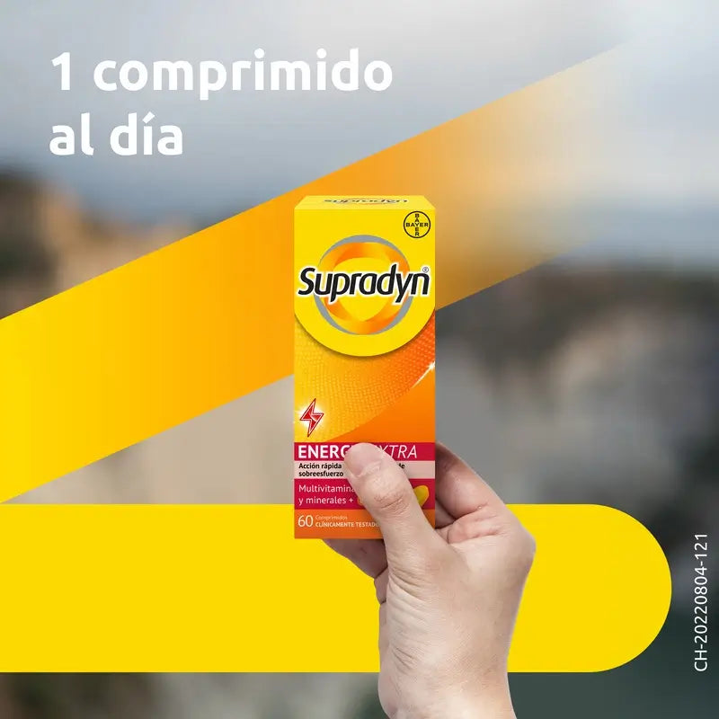 Supradyn Energy Extra Sport Vitamins and Energy, 60 Tablets