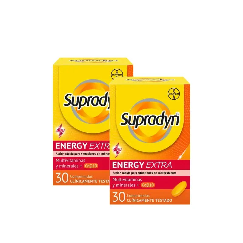 Supradyn Energy Extra Sport Vitamins and Energy, Pack of 2 x 30 tablets