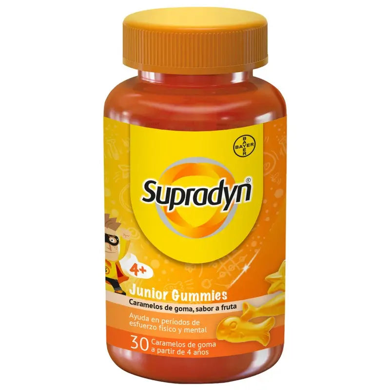 Supradyn Junior Gummies Vitamins and Energy Children, 30 Gummies