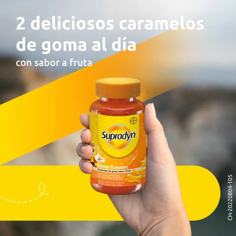 Supradyn Junior Gummies Vitamins and Energy Children, 30 Gummies