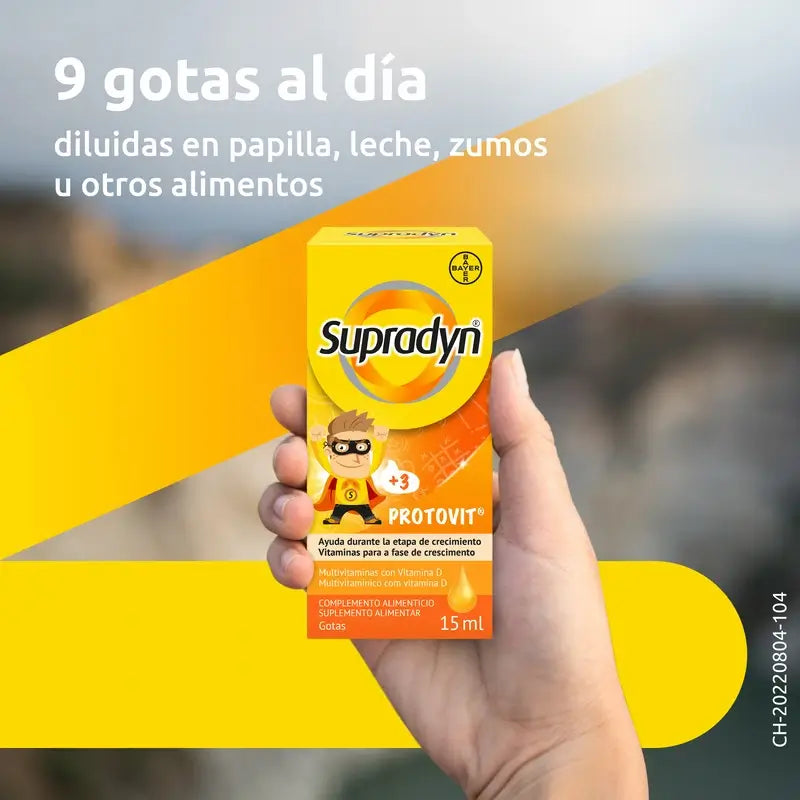 Supradyn Protovit Vitamins & Minerals for Children, 15 ml