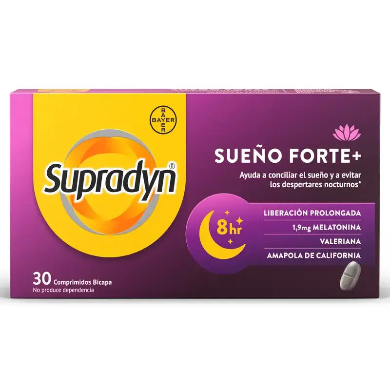 Supradyn Sleep Forte+ Reduces Nighttime Awakenings, 30 Tablets