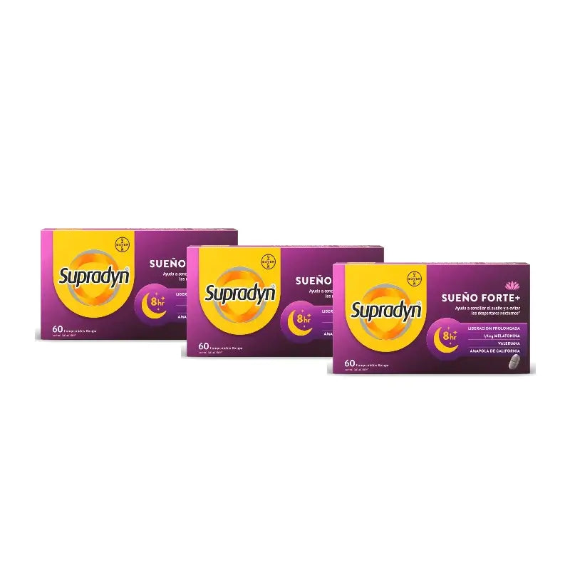 Supradyn Supradyn Sueño Forte+, Pack of 3 x 60 tablets