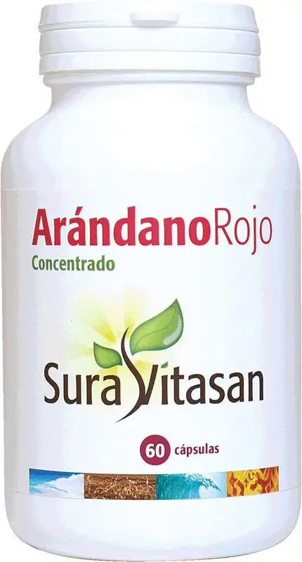 Sura Vitas Cranberry 600 Mg, 60 Capsules