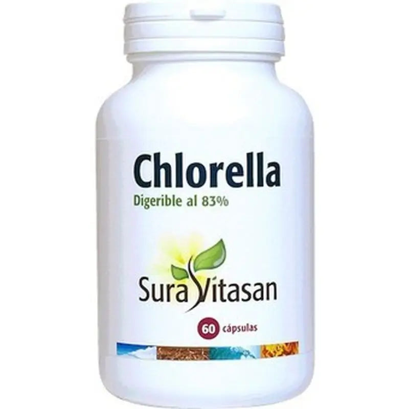 Sura Vitas Chlorella 455 Mg , 60 capsules