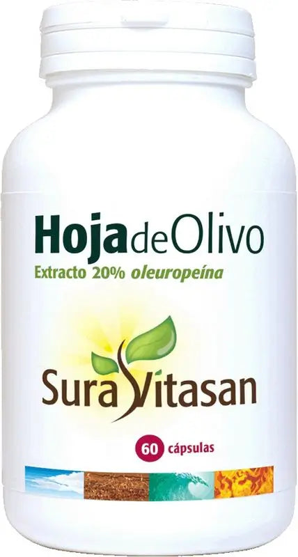 Sura Vitas Olive Leaf 500 Mg, 60 Capsules