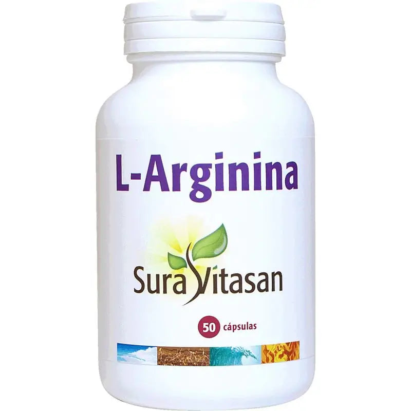Sura Vitas L Arginine 500 Mg , 50 capsules