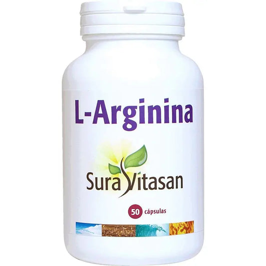 Sura Vitas L Arginine 500 Mg , 50 capsules