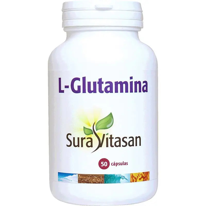 Sura Vitas L Glutamine 500 Mg , 50 capsules