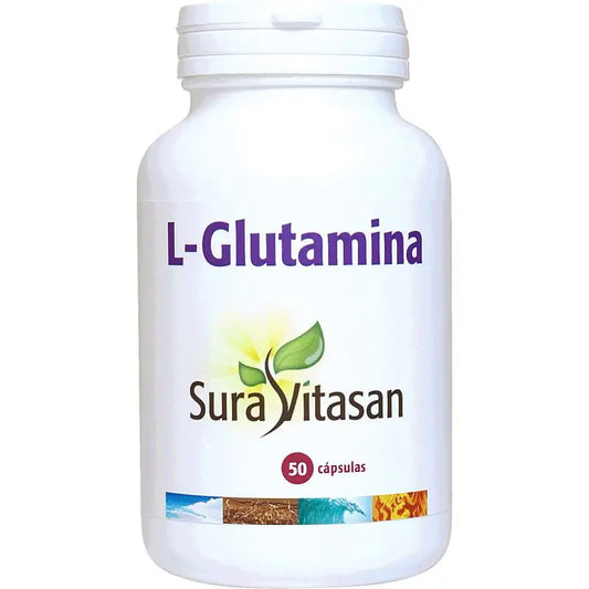 Sura Vitas L Glutamine 500 Mg , 50 capsules