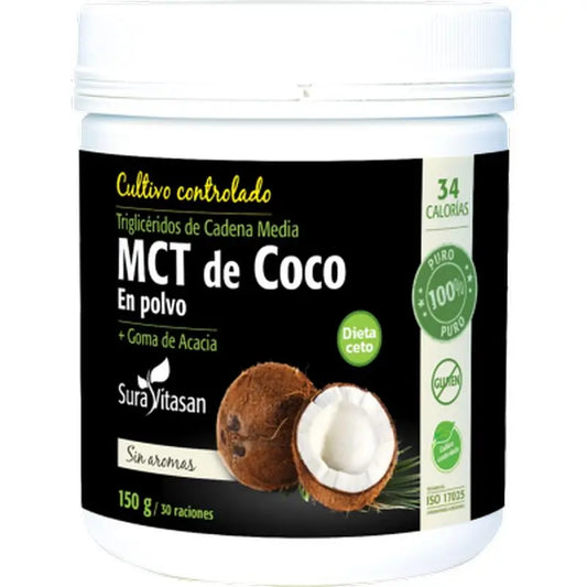 Sura Vitasan Coconut Mct Powder , 150 g