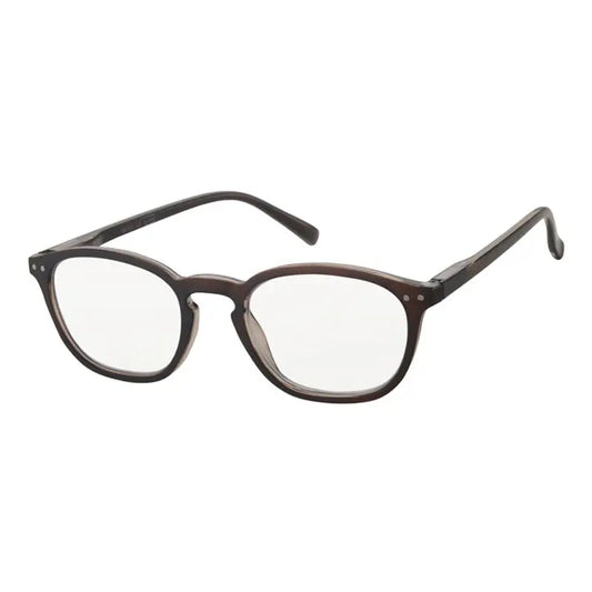 Surgicalmed Euro Optics Halo Presbyopia Reading Glasses (Brown with Silver Decoration) (+2.00) Brown with Silver Decoration, 1 piece