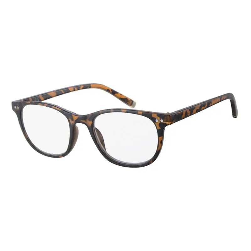 Surgicalmed Euro Optics Kai Presbyopia Reading Glasses (Brown & Light Gold Decoration) (+2.50) Brown & Light Gold Decoration, 1 piece