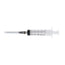Surgicalmed Rays Disposable Syringes 2,5 Ml Three Body Central Luer Cone With Needle 23G 0,65X30 Mm Inj/Light - Box Of 100 Units, 100 Units