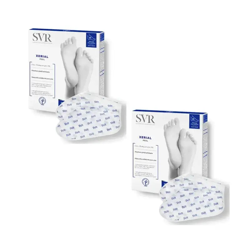 Svr Duplo Xerial Peel Masque Pieds Renovateur , X2 Units
