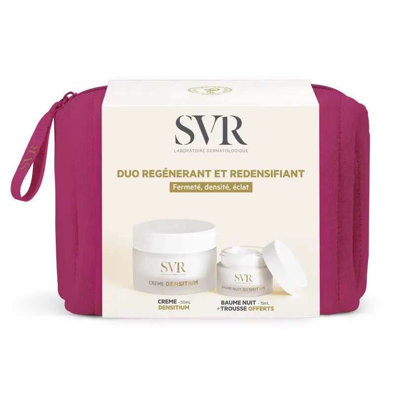 Svr Toilet Bag Creme Densitium 50 Ml + Baume Nuit Densitium 15 Ml, 65 ml