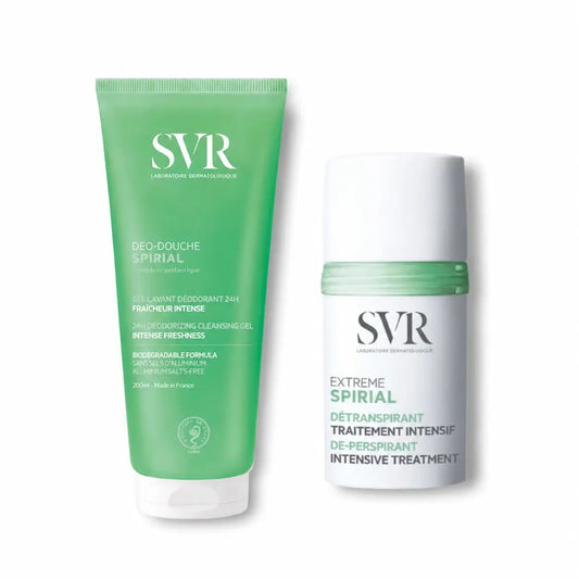 Svr Pack Spirial Deodorant Shower Gel 200 Ml + Spirial Extreme Deodorant 20 Ml