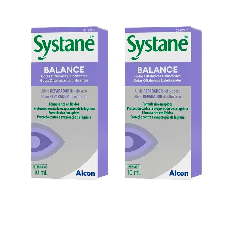 Systane Balance Eye Drops, Pack 2 X 10 Ml