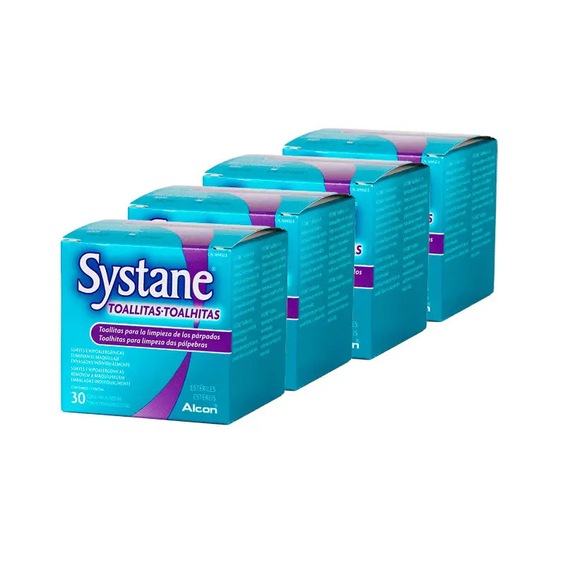 Systane 4 X Systane Wipes 30 Units