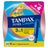 Tampax Pearl Compak Regular Tampons With Applicator, 20 Units