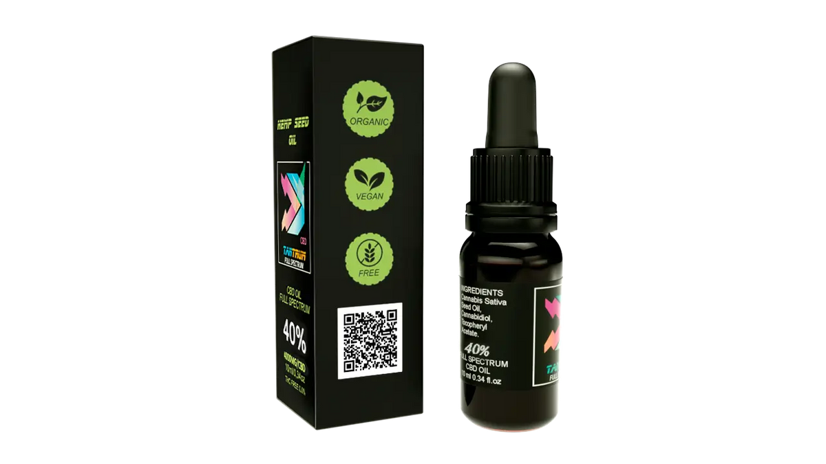 Tantrum Full Spectrum CBD Oil 40% Mct , 10 ml