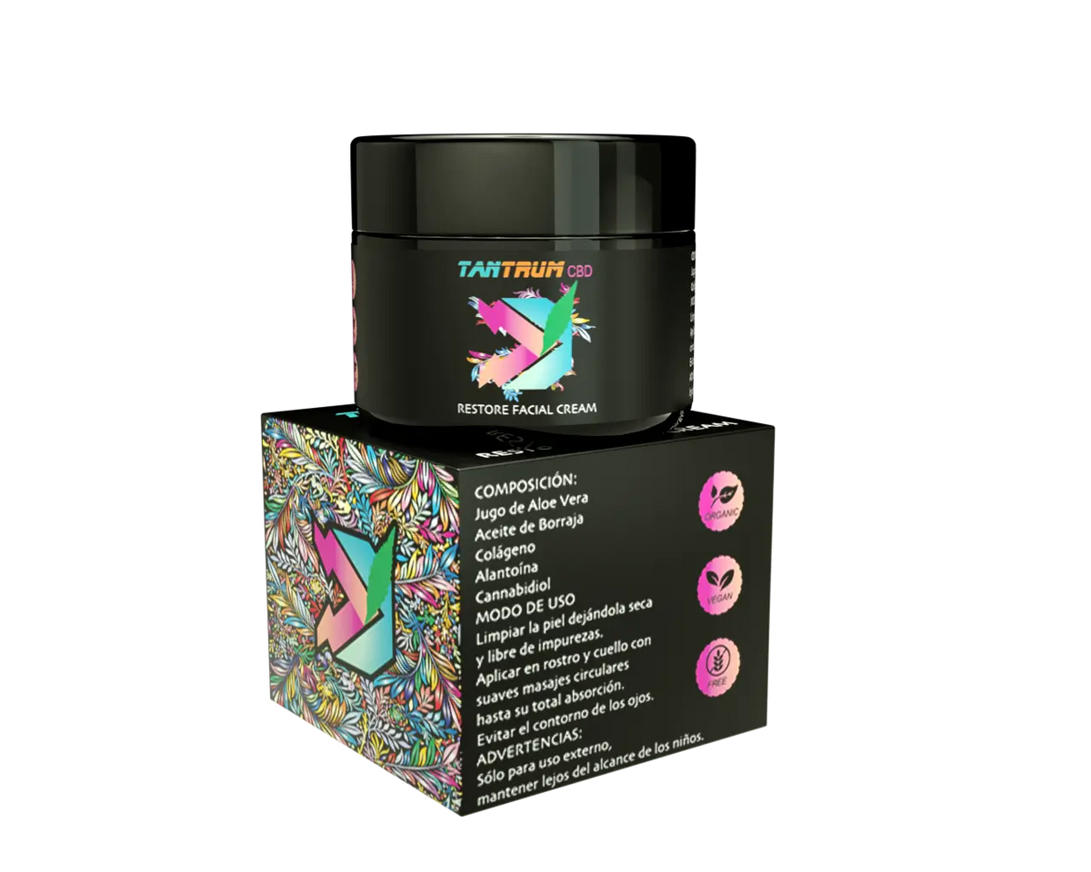 Tantrum Facial Cream Restore With CBD , 50 ml