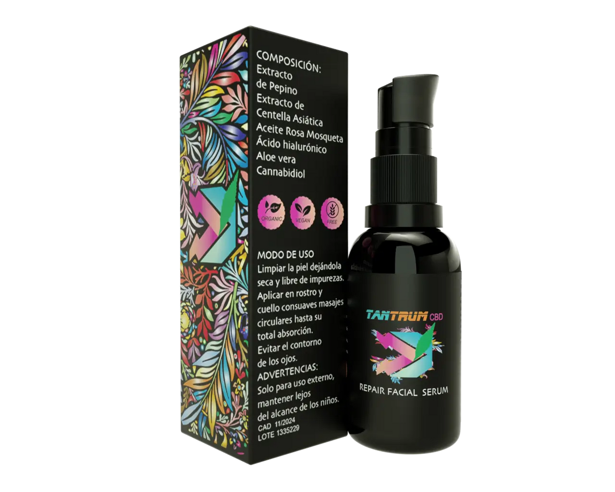 Tantrum Facial Repair Serum With CBD , 30 ml