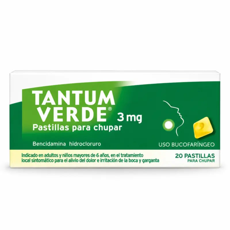Tantum Verde Peppermint 20 lozenges