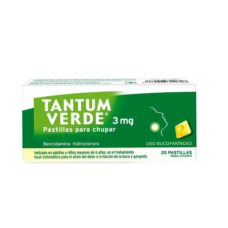 Tantum Verde Peppermint 20 lozenges
