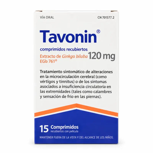 Tavonin 15 tablets