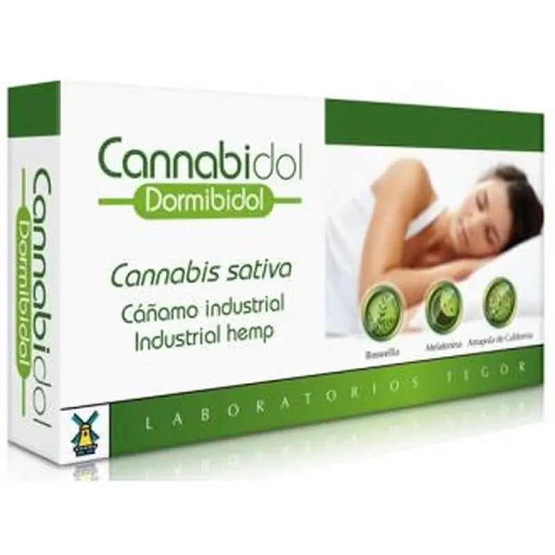 Tegor Cannabidol Dormibidol (Cbd Free) 40 Capsules