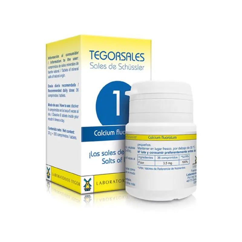 Tegor Tegorsales 1 Calcium Fluorate, 350 tablets